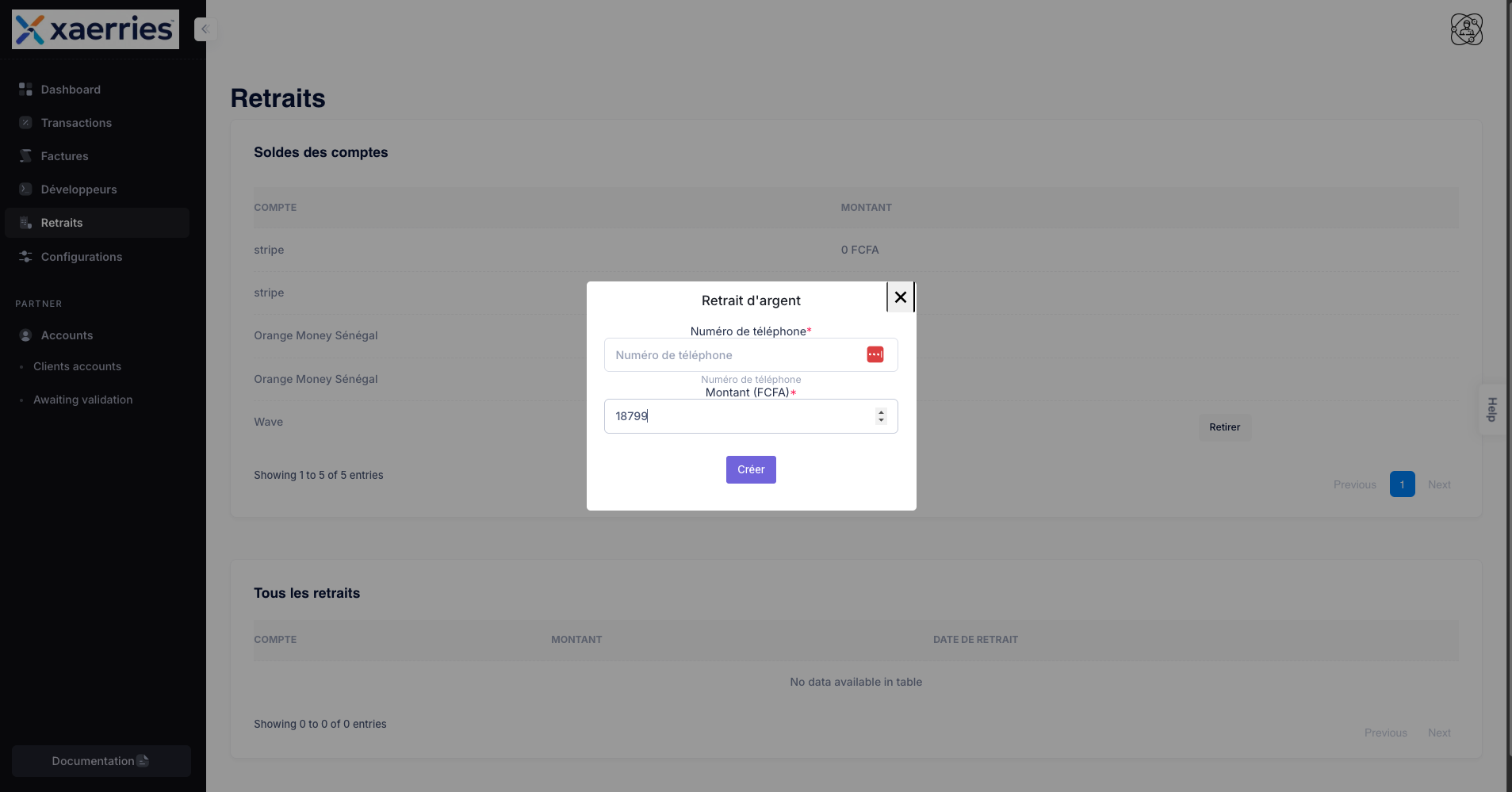 Intégration API